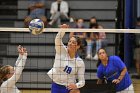 VB vs RIC  Wheaton Women's Volleyball vs Rhode Island College. - Photo by Keith Nordstrom : Wheaton, Volleyball, VB